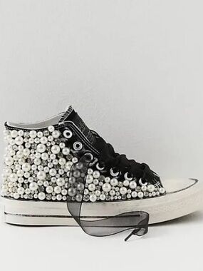 Nan-Ku at Free People pearl sneaker Sz 39